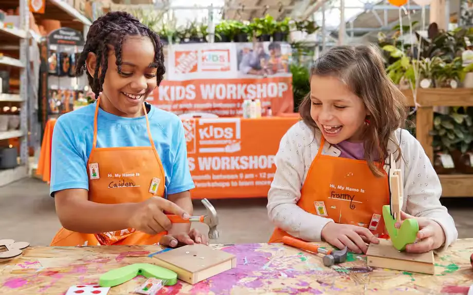 Free Kids' Workshops at Home Depot