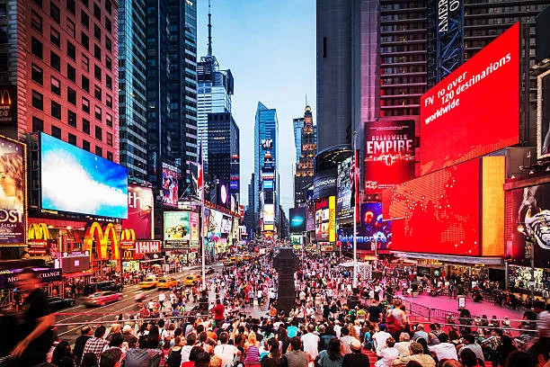 Explore the Bright Lights of Times Square
